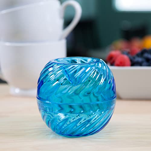 FlyFix Fruit Fly Trap for Indoors – Gnat and Effective Fruit Fly Trap – Easy to Use - Best for Kitchen, Dining Areas - use Food as Lure Attractants (2, Pink)