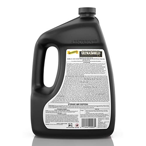 Absorbine UltraShield EX Combo 32oz Sprayer + 128oz Refill Insecticide, Kills & Repels Flies, Mosquitoes, Ticks, Fleas, Lice, Use on Horses, Dogs, Premises