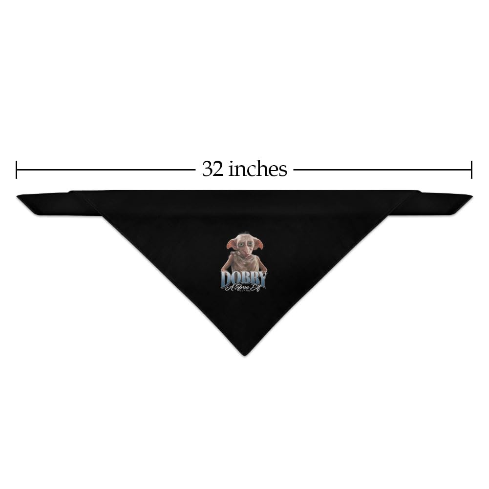 GRAPHICS & MORE Harry Potter Dobby The Elf Homage Dog Pet Bandana - Black