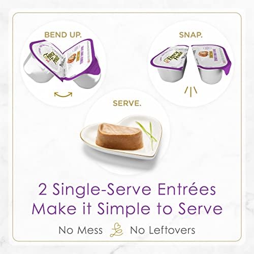 Purina Fancy Feast Gourmet Pate Wet Cat Food, Petites Tender Turkey Entree - (Pack of 12) 2.8 oz. Tubs
