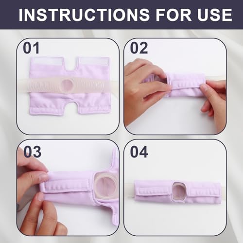 Satin Mask Strap Covers, Mask Frame Covers Compatible with DreamWear or ResMed AirFit Silky Satin Headgear Cover Set C P A Accessories & Supplies Face Cushion Pads for Reduce Red Marks (Light Purple)