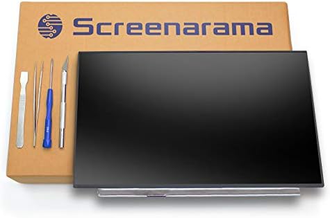 SCREENARAMA New Screen Replacement for NV156FHM-T07, OnCell Touch, FHD 1920x1080, IPS, Matte, LCD LED Display with Tools
