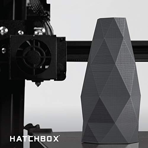 HATCHBOX PETG 3D Printer Filament, Dimensional Accuracy +/- 0.03 mm, 1 kg Spool, 1.75 mm, Sliver