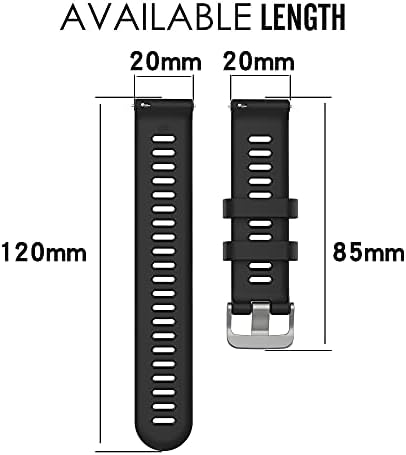 Band for Garmin Forerunner 55, Quick Release Band Replacement for Garmin Forerunner 158 (No Tracker, Replacement Bands Only)