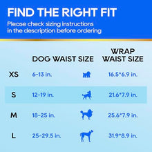 Load image into Gallery viewer, HONEY CARE All-Absorb A26 Male Dog Wrap, 50 Count, Small