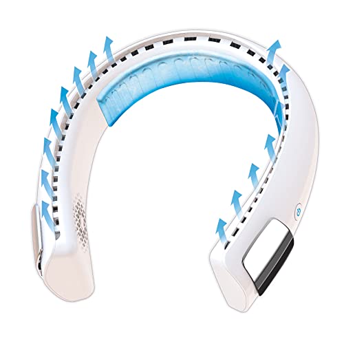 Arctic Air Freedom Personal Air Cooler - Portable 3-Speed Neck Fan, Hands-Free Wearable Design, Lightweight, Cordless And Rechargeable