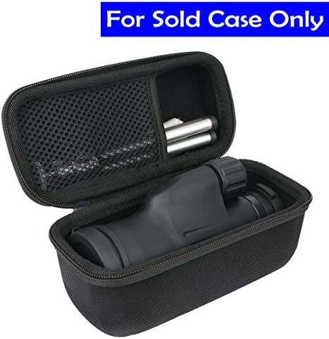 khanka Hard Travel Case Replacement for Gosky 12x55 High Definition Monocular/Wingspan Optics Explorer High Powered 12X50 Monocular, Case Only