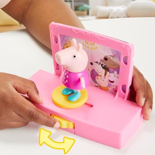 Peppa Pig Peppa’s Dance Party Playset with House, 2 Figures, 6 Accessories, Preschool Toys for Girls and Boys, Kids Gifts, Ages 3+ (Amazon Exclusive)