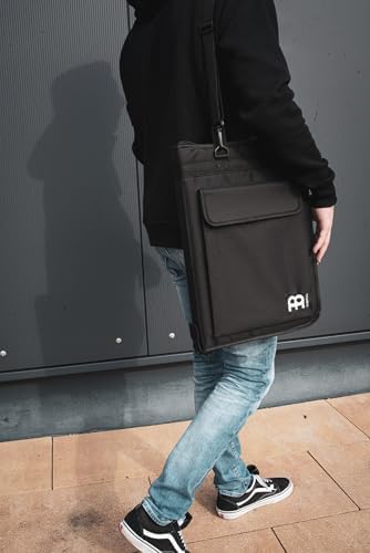 Meinl Cymbals Professional Drumstick Sling Bag with Extra Wide Shape and Body Strap — Includes Floor Tom Hooks — Also for Mallets, Brushes, Rods or Accessories (MSSB)