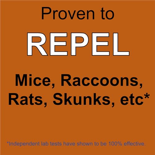 Rodent Repellent Spray by Premo Guard - 32 oz - Natural Child & Pet Safe - Uses Peppermint Oil to Repel Mice, Rats, Skunks, Raccoons, Deer & Other Unwanted Animals - Ready to Use for Indoor & Outdoor