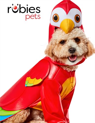 Rubies Parrot Pet Costume for Dogs or Cats, Medium