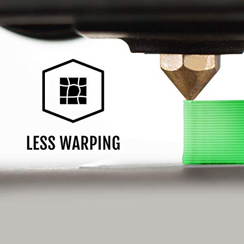 HATCHBOX 1.75mm Neon Green PLA 3D Printer Filament, 1 KG Spool, Dimensional Accuracy +/- 0.03 mm, 3D Printing Filament