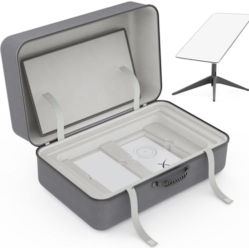 Starlink Gen 2 Carrying Case,Outdoor Travel Case for Standard Starlink V2 Accessories ,Semi-Rigid EVA ,Compact Interior,Large Capacity(Holds Starlink V2 Dish & Router & Cable & Mount & Power Supply )