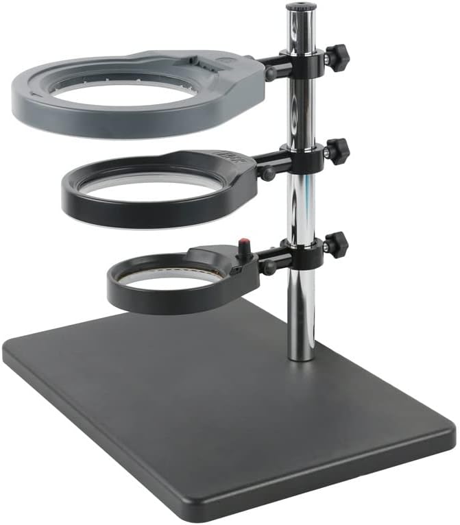 Microscope Accessories Kit 80 48 38 LED Adjustable Ring Light for USB Microscope Camera Microscope Slides (Color : 48 SMD)