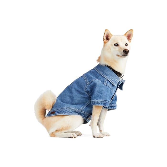 Reddy Denim Jacket for Dogs Dark Wash X-Large