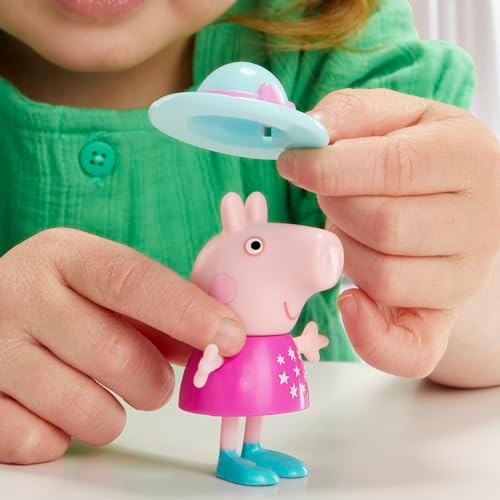 Peppa Pig Peppa’s Dance Party Playset with House, 2 Figures, 6 Accessories, Preschool Toys for Girls and Boys, Kids Gifts, Ages 3+ (Amazon Exclusive)