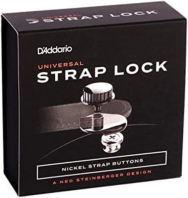 D'Addario Accessories Universal Strap Lock System, Nickel