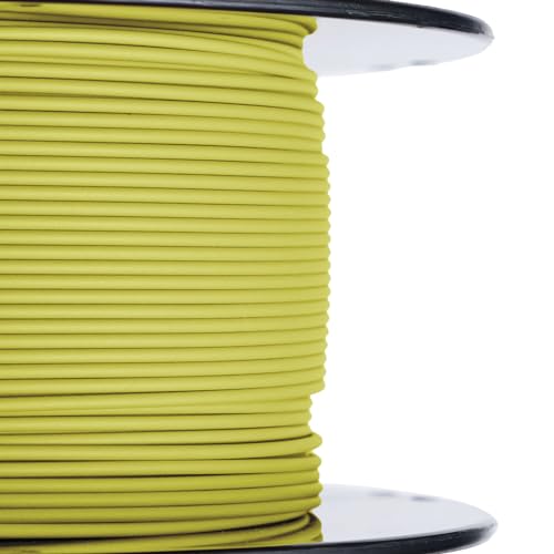 HATCHBOX Matte PLA 3D Printer Filament, Dimensional Accuracy +/- 0.03 mm, 1 kg Spool, 1.75 mm, Lemon Yellow