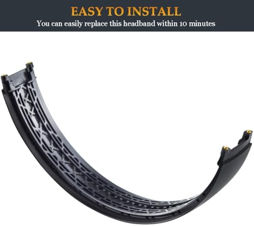 Beat Studio 3 Headband Replacement Parts as Same as Stock Arch Band Repair Kit Compatible with Beats by Dre Studio 3/A1914 and Studio 2 Wired/Wireless (B0500/B0501) Over-Ear Headphones (Matte Black)