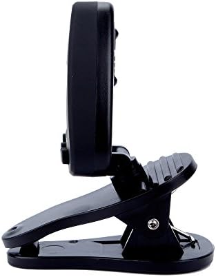 ENO MUSIC Solid Big Clip-on Professional Wind Instruments Alto Saxophone Tuner, Colorful LCD Display, Saxophone Accessories