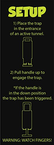 SOUTHERN HOMEWARES Mole Trap - Easy to Use Precision Rodent Eliminator