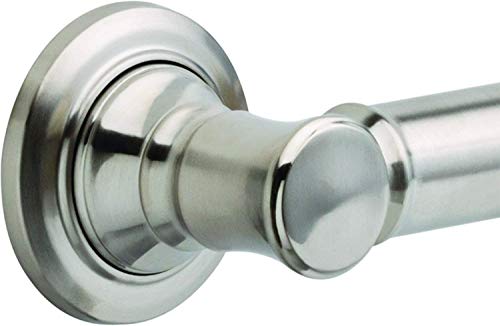 DELTA 41612-SS Traditional Decorative Grab Bar, 12", Brilliance Stainless Steel
