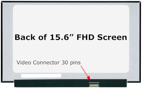 SCREENARAMA New Screen Replacement for Gateway GWNR71517 GWNR71517-BK GWNR71517-BL (Glossy) 30pin FHD 1920x1080 IPS LCD LED Display with Tools and Tape