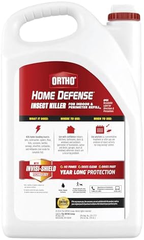 Ortho Home Defense Insect Killer for Indoor & Perimeter Refill2, Controls Ants, Roaches, Spiders, and More, 1 gal. (Pack of 2)