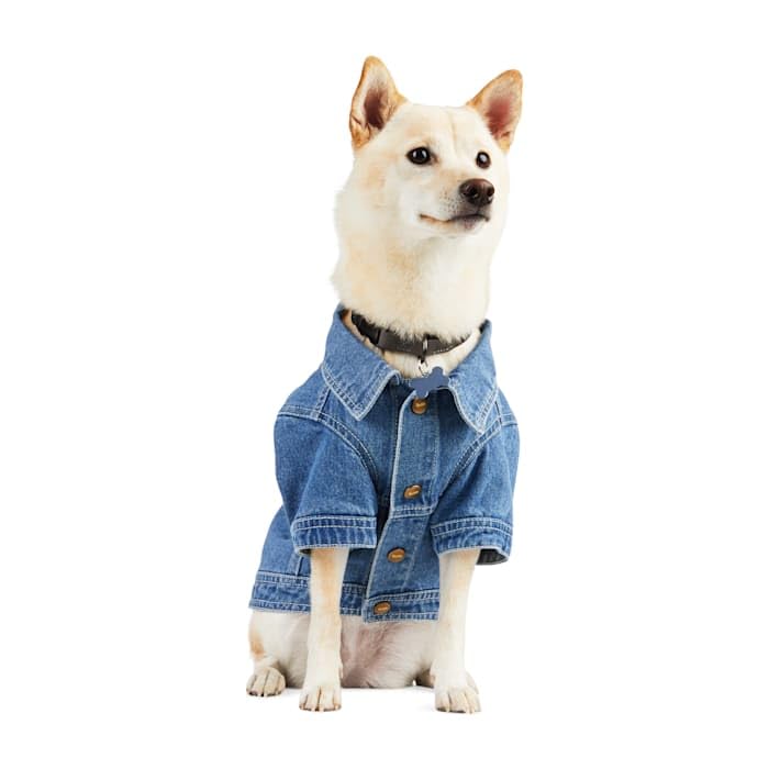 Reddy Denim Jacket for Dogs Dark Wash X-Large