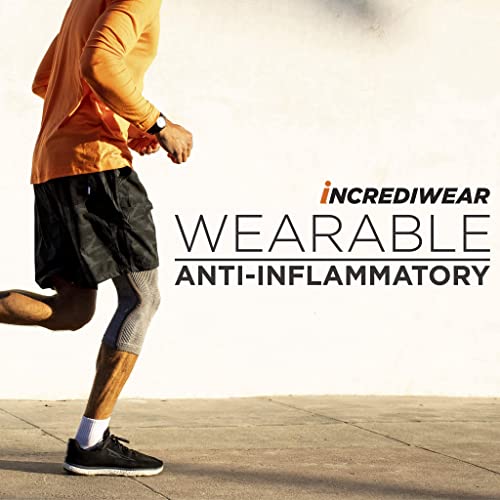 Incrediwear Knee Sleeve – Knee Braces for Knee Pain, Joint Pain Relief, Swelling, Inflammation Relief, and Circulation, Knee Support for Women and Men, Fits 12”-14” Above Kneecap (Royal, Medium)