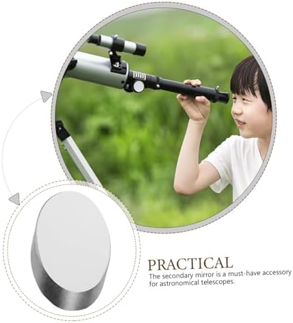 Mobestech Telescope Accessories Secondary Mirror Spherical Reflector Mirror Telescope Mirror Optical Mirror Reflector Spherical Mirror Astronomical Mirror Glass Mirror Telescope