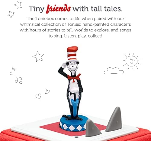 Tonies The Cat in The Hat Audio Toy Figurine from Dr. Seuss