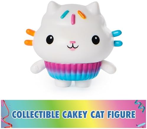 Gabby's Dollhouse, Cakey’s Fruit Smoothie Balcony Playset, 8-Pcs with Toy Figures, Dollhouse Accessories & Sensory Play, Kids Toys for Girls & Boys 3+