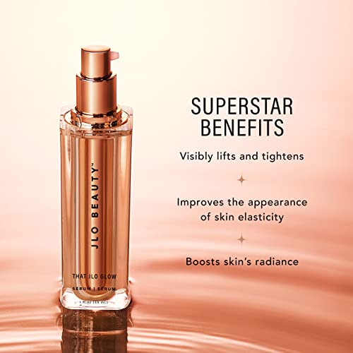 JLO BEAUTY That JLo Glow Serum | Skin Care that Tightens and Hydrates, Made with Niacinamide and Squalane