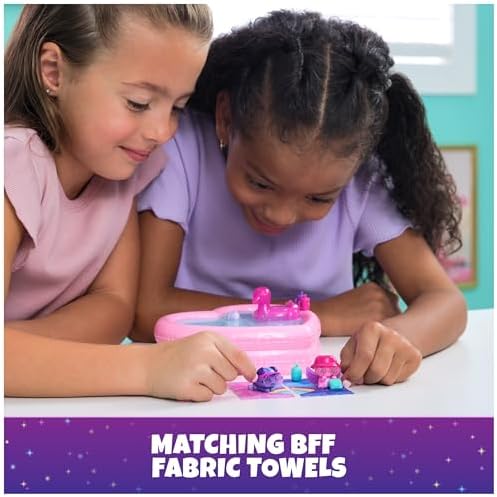 Hatchimals Alive, Neon Rainbow Bestie Pool Party with 2 BFF Figures in Color Reveal Eggs, 14 Accessories, Kids Toys for Ages 3 and up