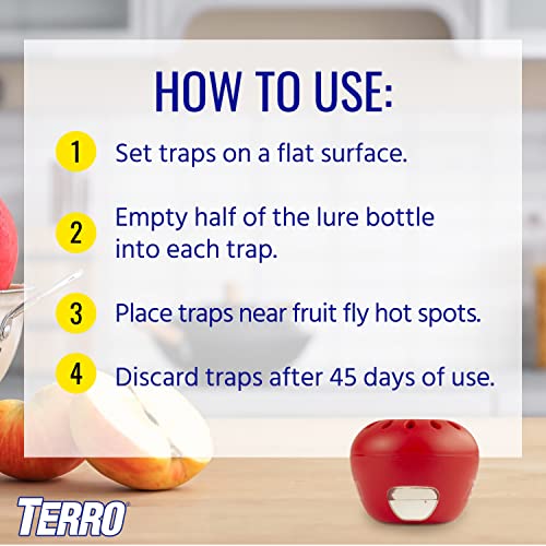 TERRO Indoor Fruit Fly Trap (2-count) | Terro Traps In – Built With Window Sinks