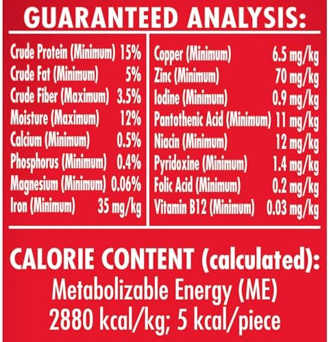 Milk-Bone Mini's Flavor Snacks Dog Treats, 2.5 Ounce (Pack of 20), Perfect for Walks, Travel Size, Party Favor