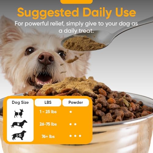 iHeartDogs Bone Broth for Dogs - Bone Broth & Mushroom Gold Powder Supplement for Immune System Support, Improved Mobility & Flexibility and Natural Detox - Turkey Tail Mushroom for Dogs