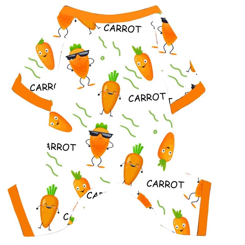 Dog Pajamas for Small Dogs Boy Girl Cute Dog Clothes Soft Stretch Chihuahua Yorkie Clothes Onesies Summer Puppy Pajamas XS-XXL, Pet Pjs Outfits Shirts Cats Jammies Sleeper