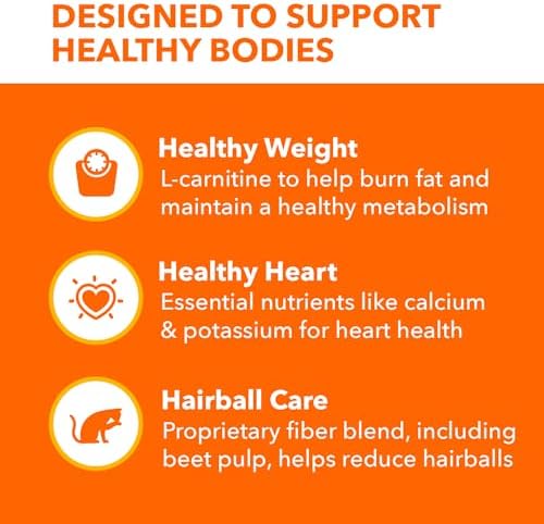 IAMS PROACTIVE HEALTH Adult Indoor Weight Control & Hairball Care Dry Cat Food with Chicken & Turkey Cat Kibble, 7 lb. Bag