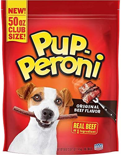 Pup-Peroni Dog Snacks Original Beef Flavor, 50 Ounce (3 Pack)