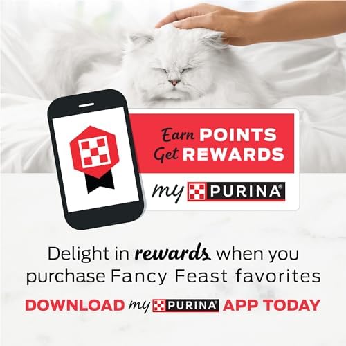 Purina Fancy Feast Gourmet Pate Wet Cat Food, Petites Ocean Whitefish & Tuna Entree - (Pack of 12) 2.8 oz. Tubs