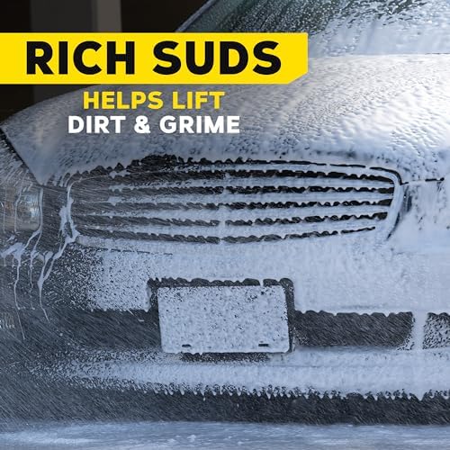 Meguiar's Gold Class Car Wash - Professional Results in Foam Cannon or Bucket - Get a Clean and Glossy Finish That is Safe for All Paint Types - 64 Oz