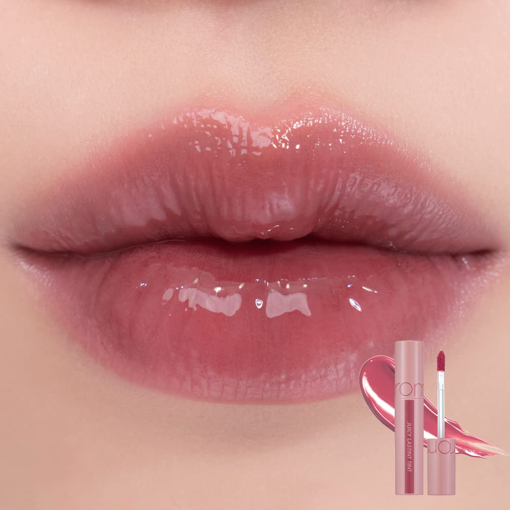 Juicy Lasting Tint 25 BARE GRAPE, Vivid color, Glossy Finish, Long-lasting, MLBB, moisturizing, Highly-Pigmented, Clear & Natural Makeup, Lip Tint for Daily Use, K-beauty, 5.5g / 0.2 oz
