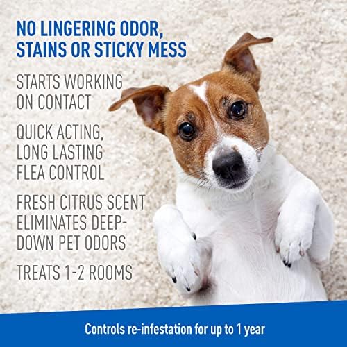 ADAMS Plus Carpet Powder, Kills Fleas and Ticks On Contact, Kills All Stages of the Flea Life Cycle, 30 Day Protection, Freshens and Deodorizes, Treats Up to 400 Sq Ft, 1LB