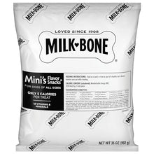 Load image into Gallery viewer, Milk-Bone Mini's Flavor Snacks Dog Treats, 35 Ounce Refill Packs (Pack of 2) Crunchy Texture Helps Reduce Tartar