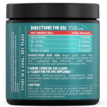 Load image into Gallery viewer, PET LOL Taurine Supplement for Dogs with L-Carnitine and Coenzyme Q10 (CoQ10): Vet Endorsed for Enlarged Heart (DCM), Congestive Heart Failure, Taurine Deficiency: 3-in-1 | Dog Supplements- 120ct