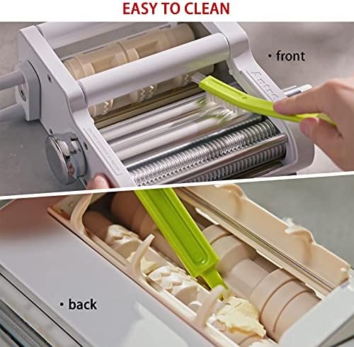ANTREE 3-IN-1 Pasta Attachment & Ravioli Attachment for KitchenAid Stand Mixers, Pasta Maker Accessories included Pasta Sheet Roller, Spaghetti Cutter and Ravioli Maker Attachment