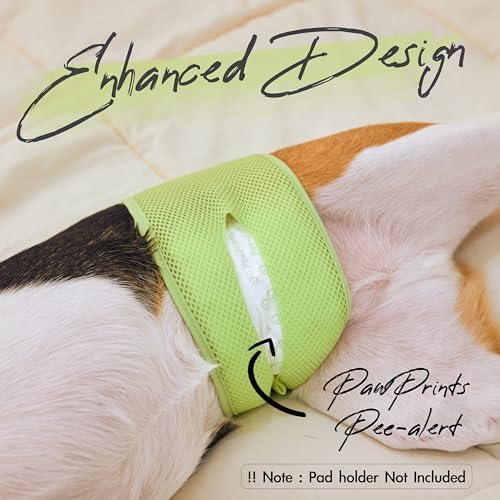 WICKEDPUP Dog Diaper Liners Booster Pads for Male and Female Dogs, 100ct | Disposable Diaper Inserts fit Most Reusable Pet Belly Bands, Wraps, and Washable Period Panties (X-Large (100 Count))