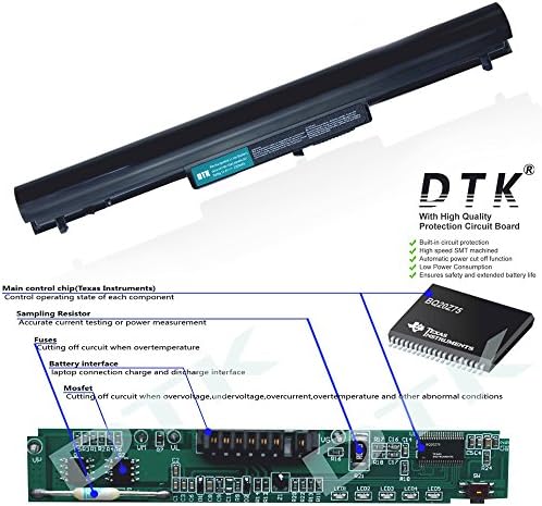 DTK VK04 695192-001 694864-851 HSTNN-YB4D Laptop Battery Replacement for HP Pavilion Sleekbook 14-b000 15-b000 Series Pavilion Ultrabook 14-b000 Serie